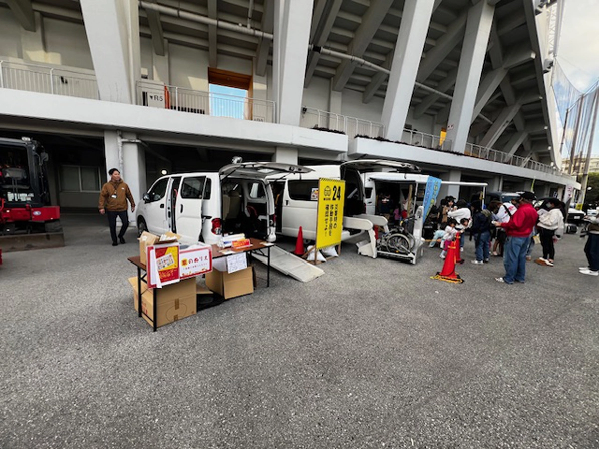 防災中ブースの様子1